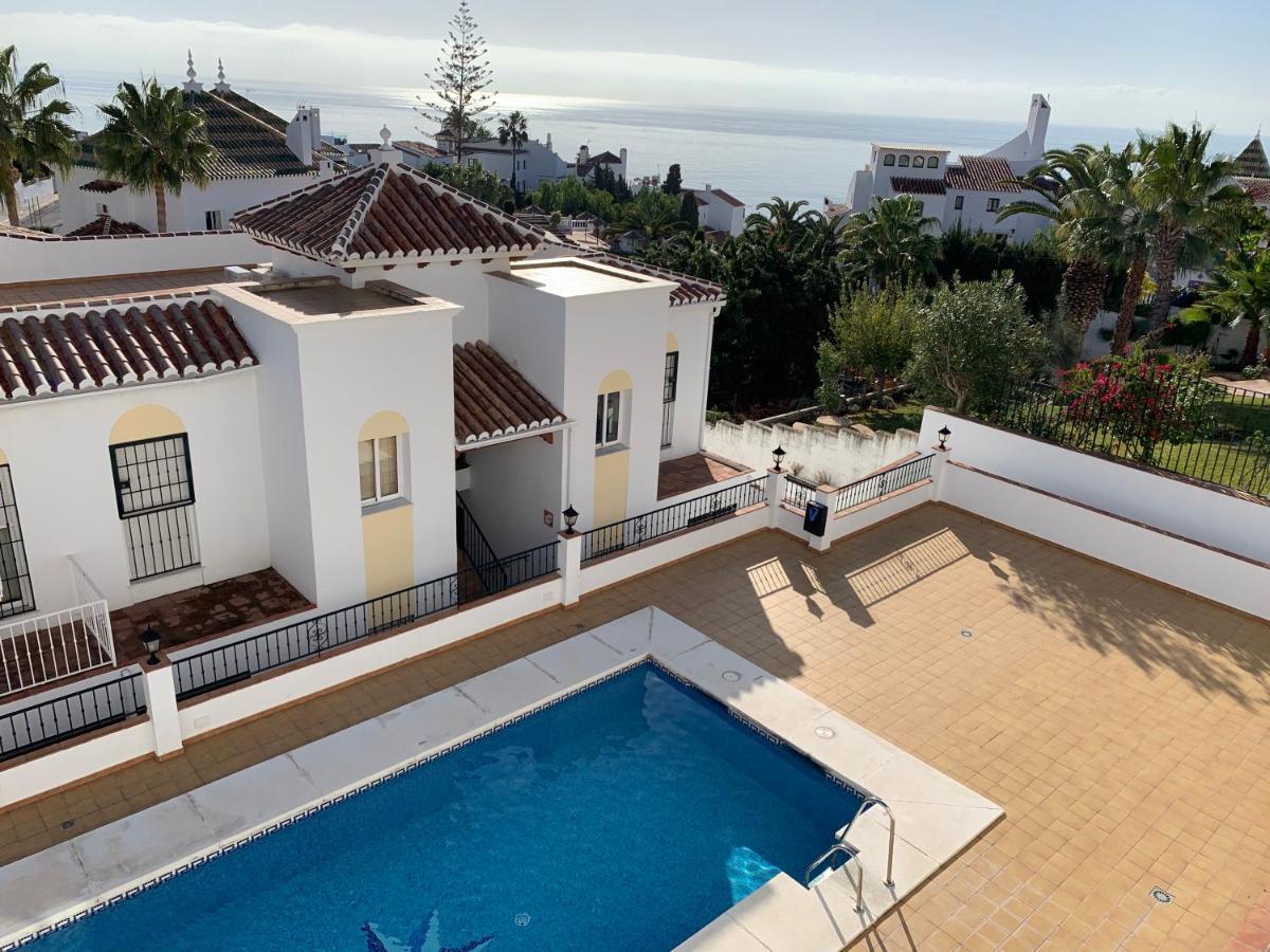 Playa Burriana, Tva Terasser, Havsutsikt, Pool Nerja Εξωτερικό φωτογραφία